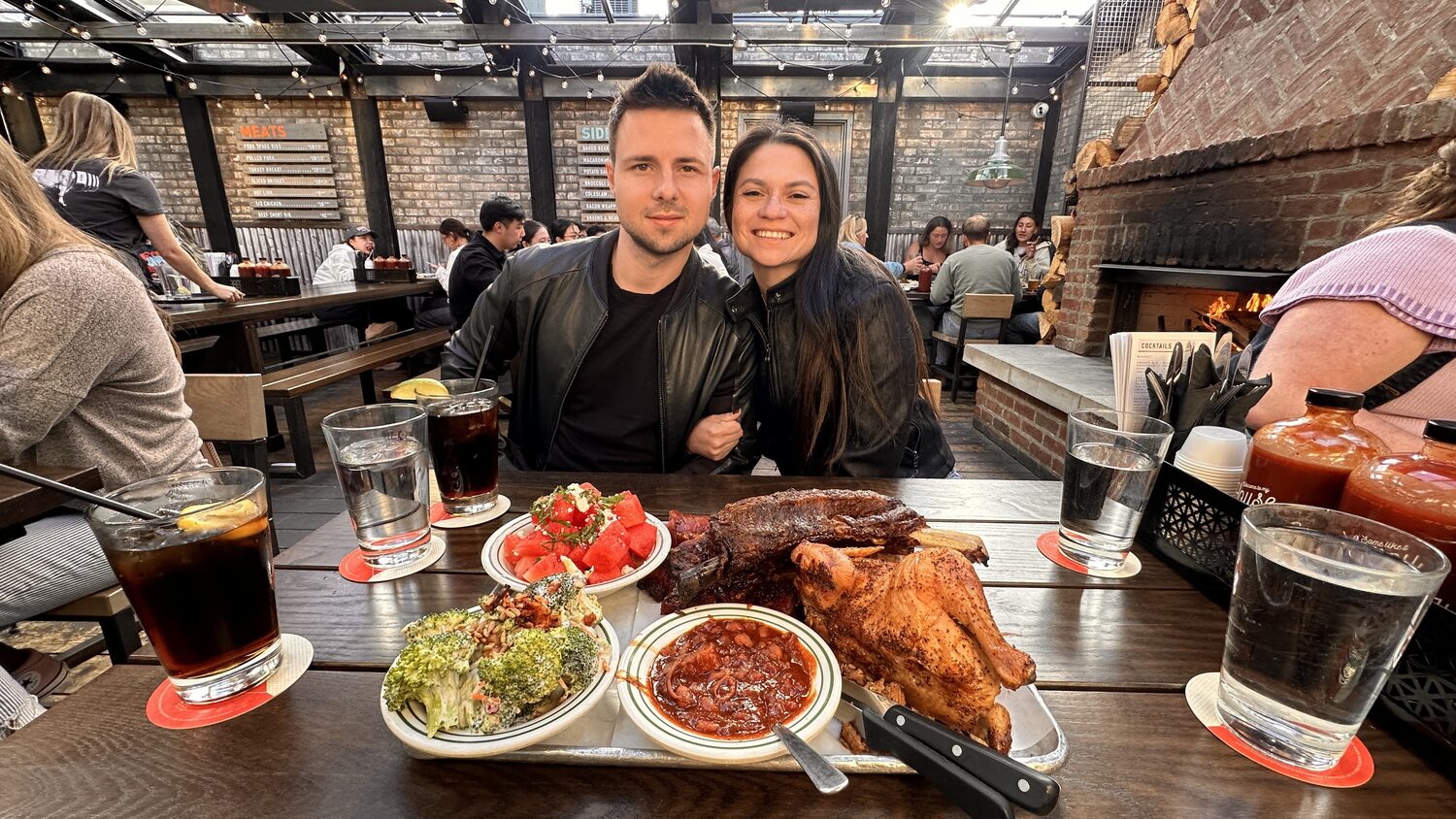 Dinner in Kensington