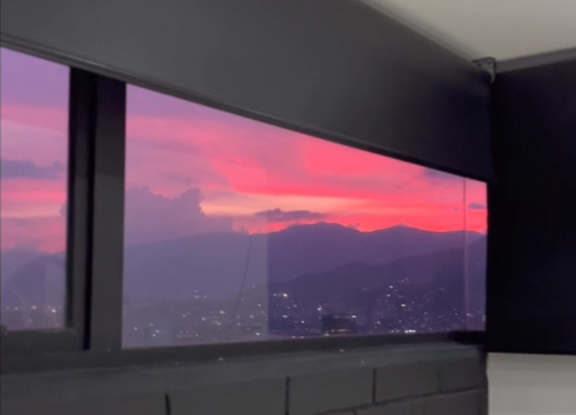 Sunset pink