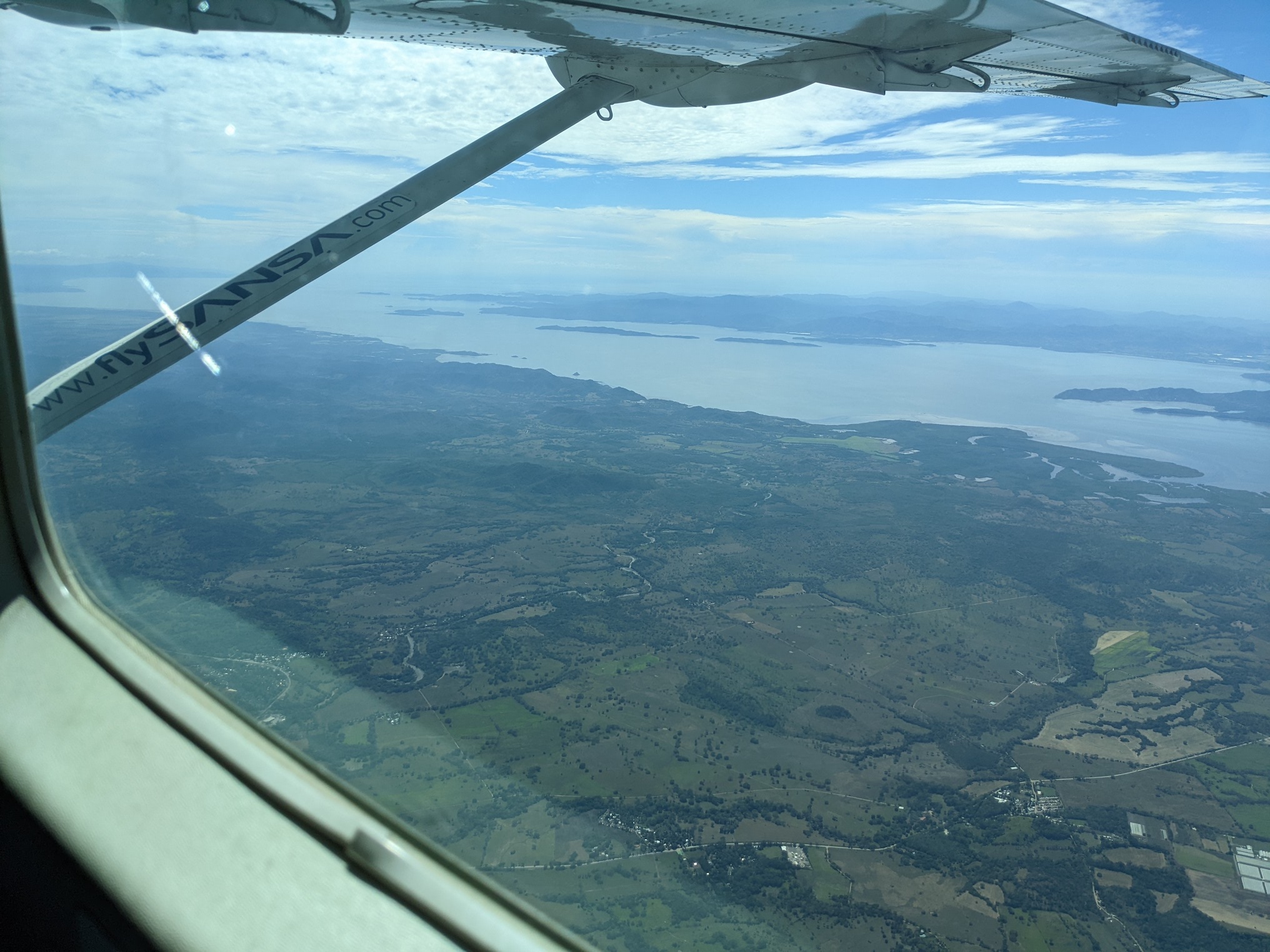 plane view