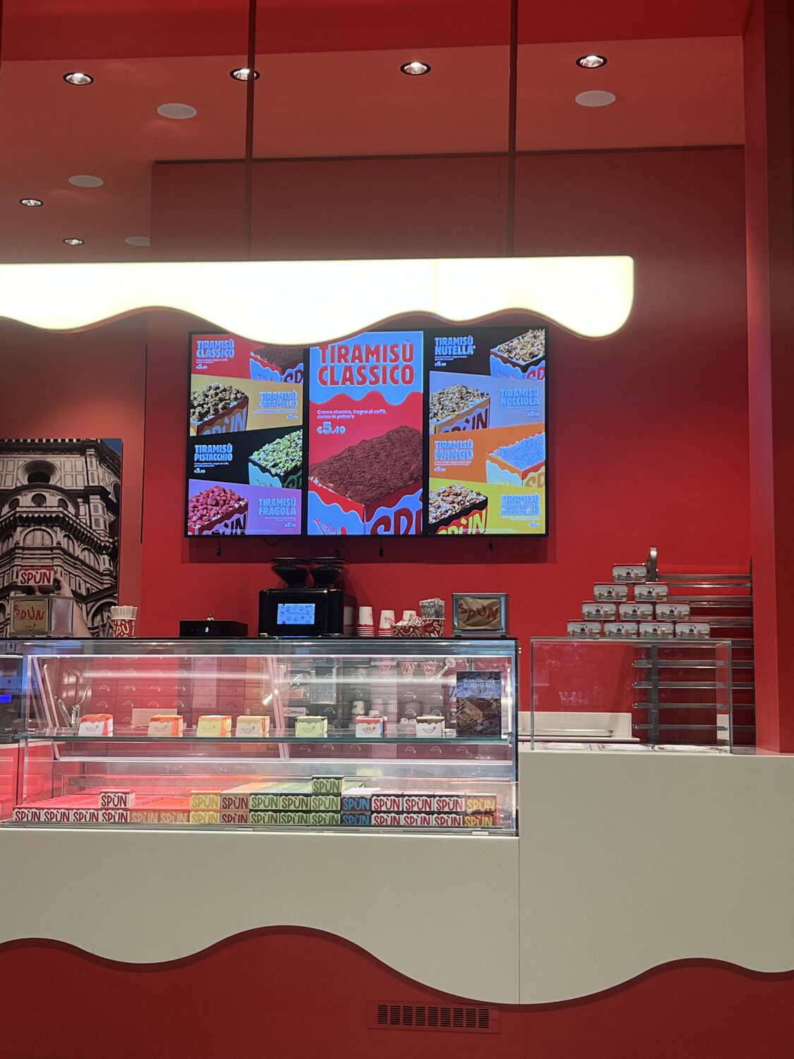 Tiramisu shop