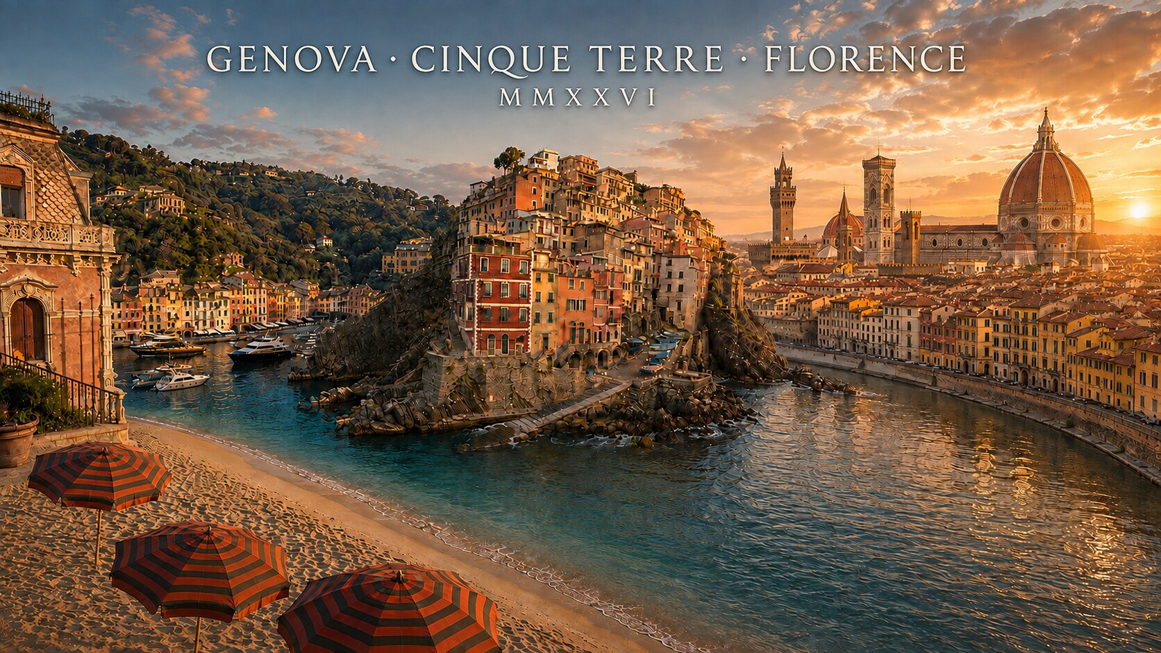 Genova, Cinque Terre & Florence 2026