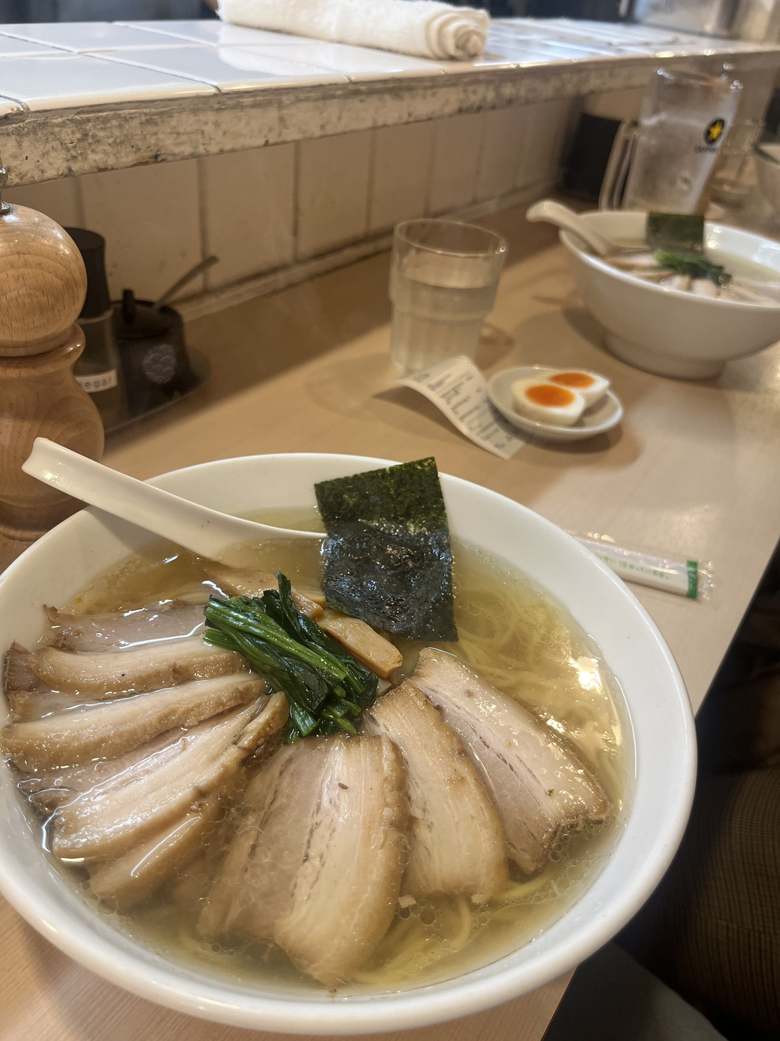 Chashu shio ramen