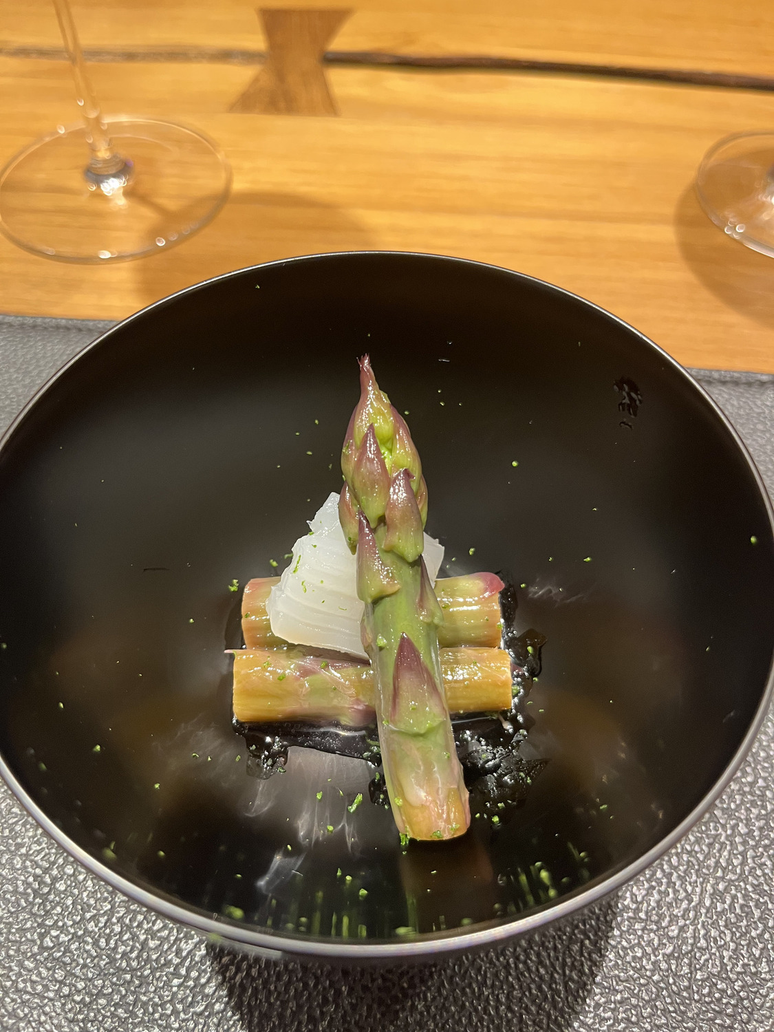 Asparagus course