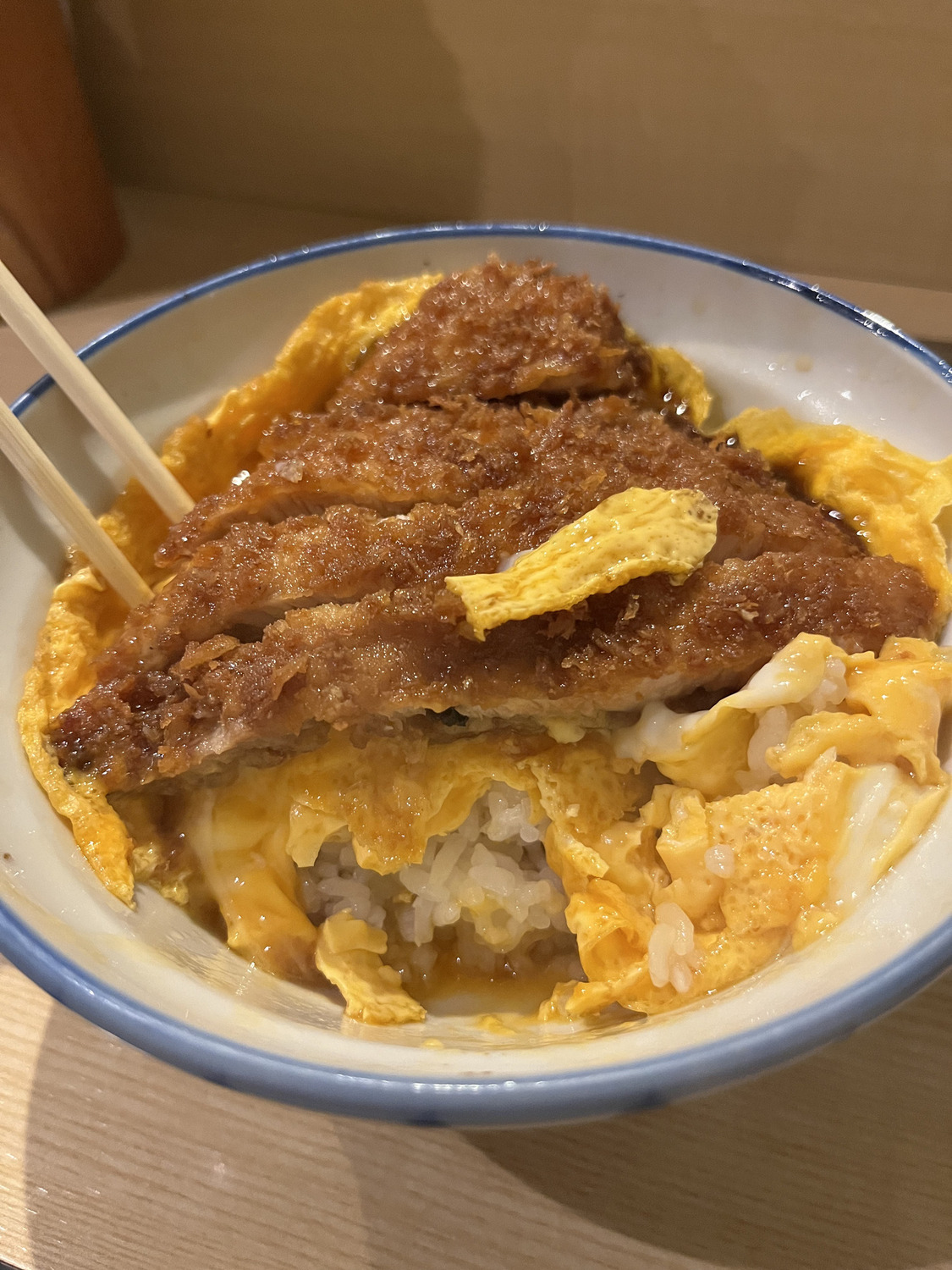 Katsudon close up
