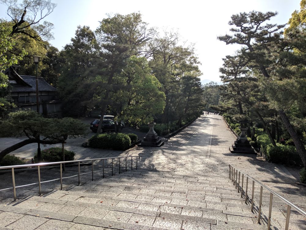 Kodaiji Temple way