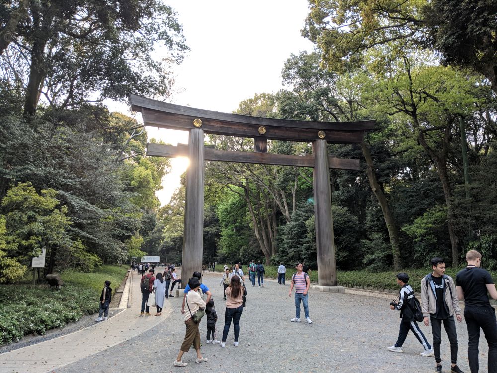 meiji shrine gates